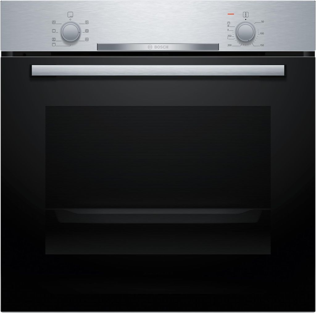 Imagen de: Bosch - Horno Multifunción, Serie 2, 60 cm. de ancho, 3D Hotair, Acero, HBA510BR3
