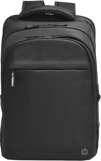 Imagen de la oferta: HP Renew Business Backpack Mochila para Portátil de 17.3 pulgadas, Poliéster Reciclado, Resistente al Agua, Cremallera, Negro