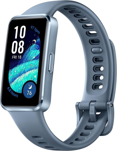 Imagen de la oferta: HUAWEI Band 10 Smartwatch, Monitorización de Actividad Física con IA, Análisis del Sueño a Nivel Profesional, VFC Promedio Durante Sueño, 4 Días, Carcasa Aleación de Aluminio, iOS & Android, Azul