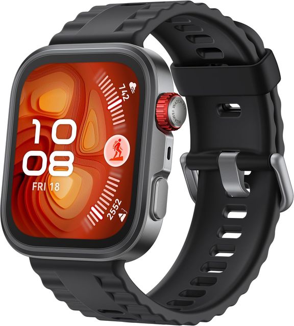 Imagen de la oferta: HUAWEI Watch FIT 4 Pro Smartwatch, Cristal de Zafiro y Titanio, Brillo máximo de 3.000 nits, Dual–Band GPS, ECG, Deportes al Aire Libre de Alto Rendimiento, Negro