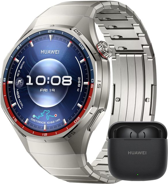 Imagen de la oferta: HUAWEI WATCH GT 6 Pro 46mm Titanio GPS Smartwatch + FreeBuds SE 3 Negro, 1.47''AMOLED Pantalla Táctil, hasta 21 Días de Autonomía, Ciclismo Nivel Profesional, NFC, iOS Android Compatible, Análisis ECG