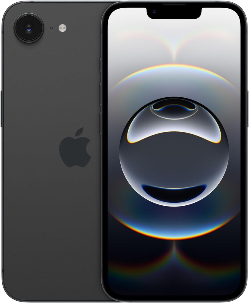 Imagen de: Apple iPhone 16e de 128 GB: Diseñado para Apple Intelligence, Chip A18, autonomía a raudales, cámara Fusion de 48 Mpx, Pantalla Super Retina XDR de 6,1 Pulgadas — Negro