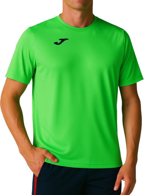 Imagen de la oferta: Joma Camiseta Deportiva Manga Corta Hombre, 6XS - 3XL - Ligera y Transpirable, Óptima para Running y Gym - Combi