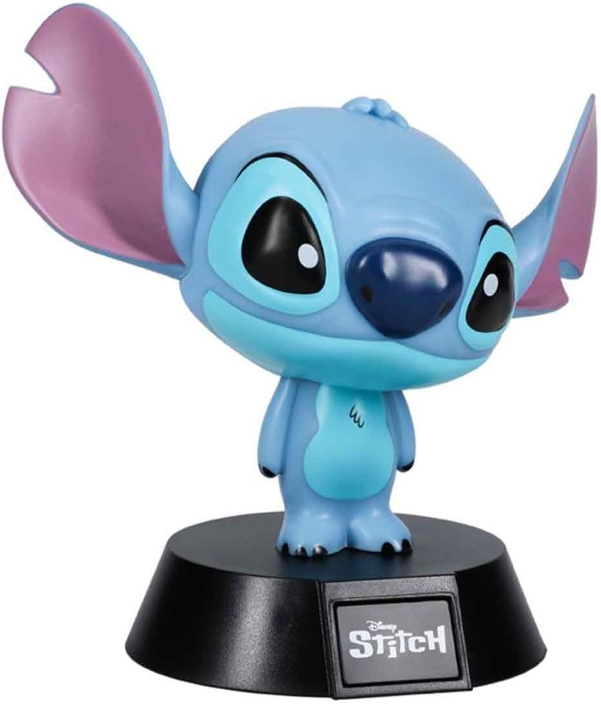 Imagen de: Lámpara Icono Stitch - Producto oficial Disney Lilo & Stitch, luz de noche adorable para habitación de niños y regalo coleccionable para fans