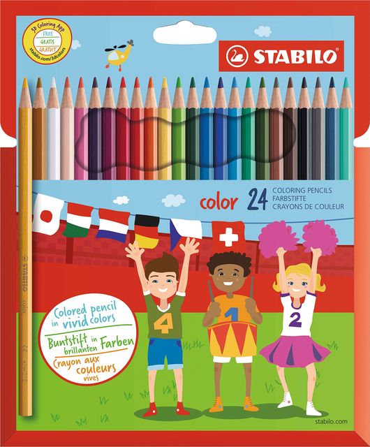 Imagen de la oferta: STABILO Lápiz de color color - Estuche con 24 colores