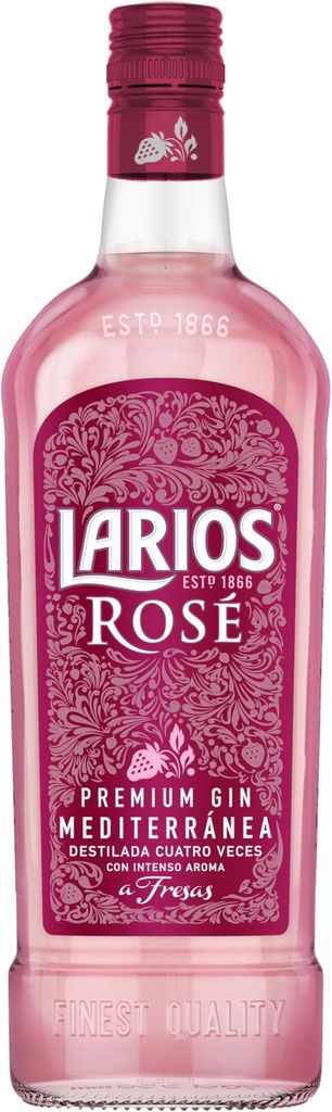 Imagen de: Larios Rosé Ginebra Premium Mediterránea 70cl