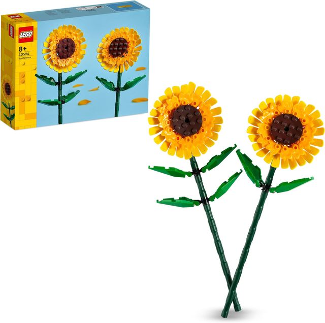 Imagen de la oferta: LEGO Botanical Girasoles Kit de Maqueta de Flores Artificiales Amarillas, Accesorio de Dormitorio y Decoración Floral para el Hogar, Regalo para Niñas, Niños de 8+ Años y Adolescentes 40524