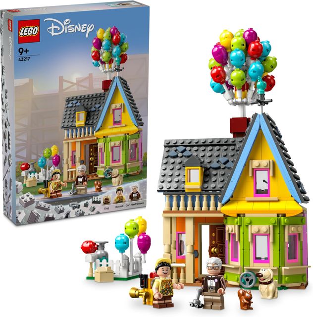 Imagen de la oferta: LEGO 43217 Disney y Pixar Casa de "Up", Juguete con Globos, Mini Figuras de Carl, Russell y el Perrito Dug, Modelo Coleccionable, 100 Aniversario de Disney, Regalo de Película