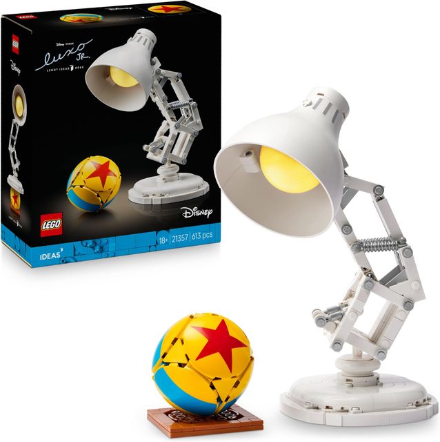 Imagen de la oferta: LEGO Ideas | Disney Pixar Luxo Jr. Modelo de Exposición Construible y Coleccionable para Adultos, Recuerdo Cinematográfico, Nostálgico Regalo para Hombres, Mujeres y Fans 21357