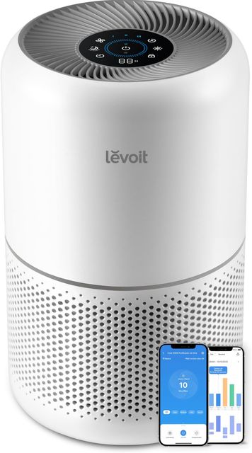 Imagen de la oferta: LEVOIT Purificador de Aire con Filtro HEPA Core 300S, Compatible Alexa y APP, Modo Inteligente, 22dB Modo de Sueño Silencioso, Elimina 99.97% de Alergia Polen Ácaros Humo Pelo de Mascota, Bajo Consumo