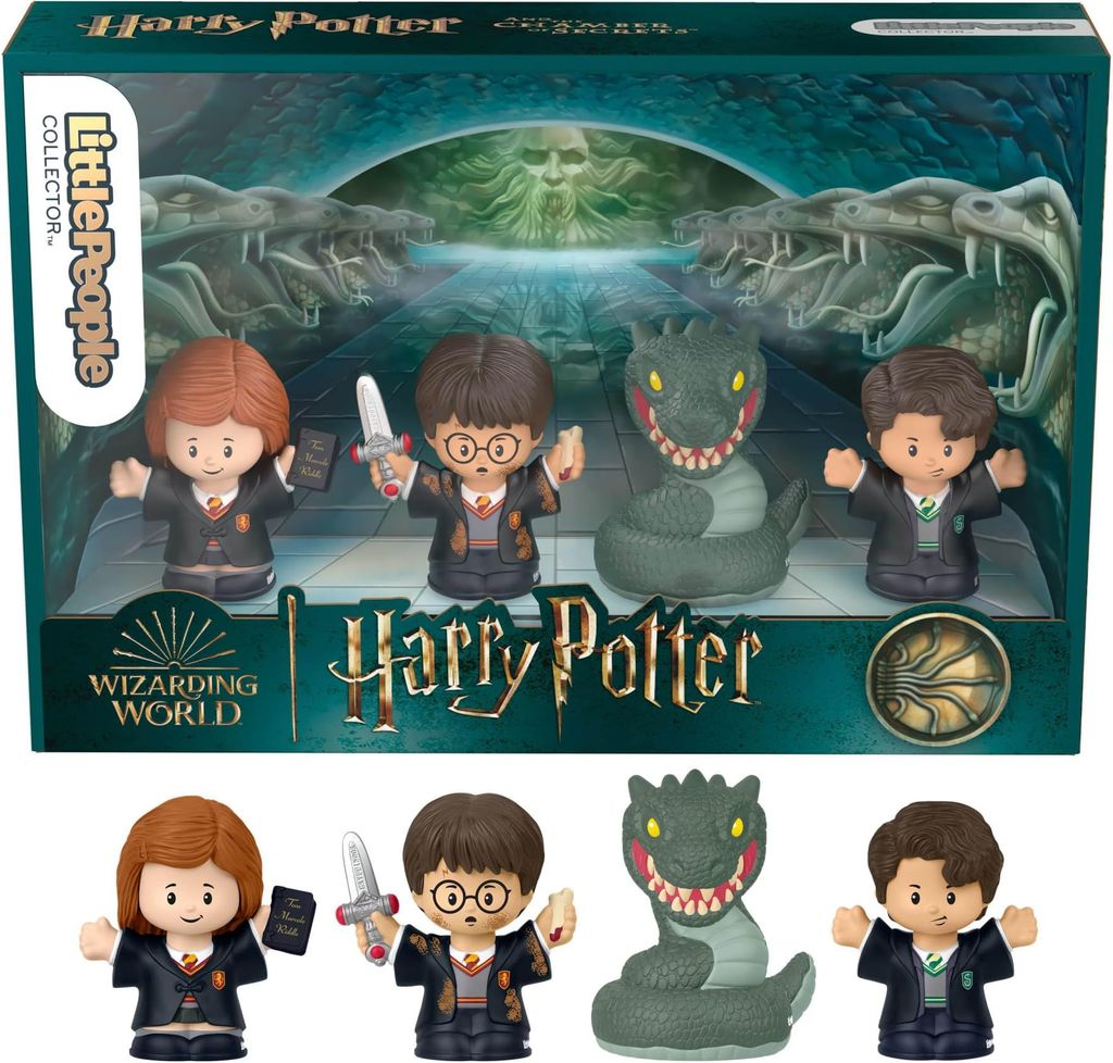 Imagen de: Little People Collector Harry Potter y la Cámara Secreta, figuras de juguete, especial fans de Harry Potter, HGV46