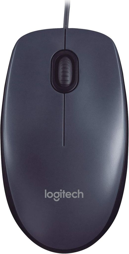 Imagen de: Logitech M90 Ratón con Cable USB, Seguimiento Óptico 1000 DPI, Ambidiestro, PC, Mac, Portátil, Negro
