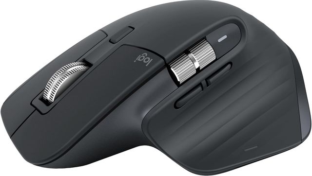 Imagen de la oferta: Logitech MX Master 3S, ratón inalámbrico de Alto Rendimiento con Desplazamiento ultrarrápido, Ergo, 8000 dpi, Seguimiento sobre Cristal, clics discretos, Bluetooth, Windows, Linux y Chrome - Grafito