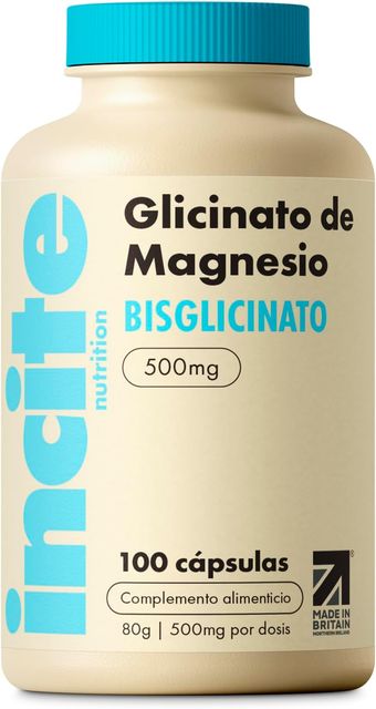 Imagen de la oferta: Magnesio bisglicinato - 500 mg - Alta potencia 100 capsulas veganas (3 meses suministro) - Bisglicinato de - Alta Biodisponibilidad - Mejora del sueño - Glicinato de Magnesio para dormir