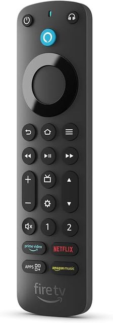 Imagen de la oferta: Mando por voz Alexa Pro | Con función de búsqueda del mando, controles de TV y botones retroiluminados (se requiere un dispositivo Fire TV compatible)