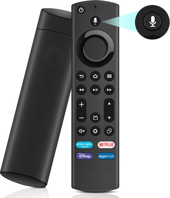 Imagen de la oferta: XTVTX Mando a distancia de voz de repuesto (4ª generación) apto para Smart TVs Stick (2ª generación y 3ª generación y Lite y 4K), apto para Smart TV Cube (1ª generación y 2ª generación)
