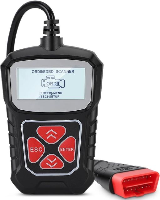Imagen de la oferta: WODHMIEY Máquina de Diagnóstico OBD2 Multimarca, Escáner Lector de Códigos de Error, Sensor O2, Prueba de Smog, Apagar Luz Motor para Coche Gasolina y Diésel - Herramienta de Diagnosis en Español