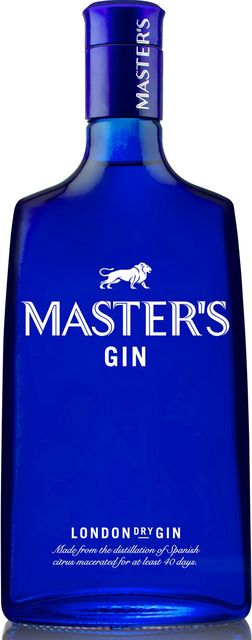 Imagen de la oferta: Master's London Dry Gin, Ginebra London Dry de 5 botánicos, Botella 700 ml