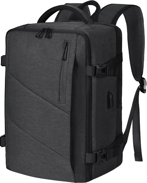 Imagen de la oferta: Mochila Viaje Cabina Avion 40x20x25 para Ryanair Maleta Cabin Bag Portátil 15.6 Pulgadas Bolsas de Cabina Equipaje de Mano Mochila Impermeable (Gris)