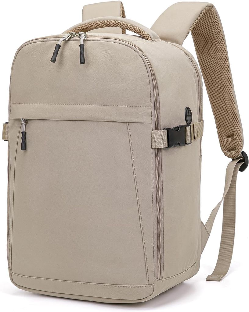 Imagen de: Mochila Viaje Cabina Avion 40x20x25 Mochila 40x30x20 para Ryanair Wizz Air Vueling Easyjet Equipaje de Mano Bolsa Antirrobo Resistente Al Agua