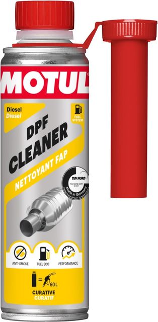 Imagen de la oferta: MOTUL Limpiador del Filtro de Partículas Diésel, Aditivo DPF Motores Diésel, Rendimiento, Reducción de Emisiones y Consumo, Ideal Antes de la Inspección Técnica, DPF Cleaner Diesel, 300 ml