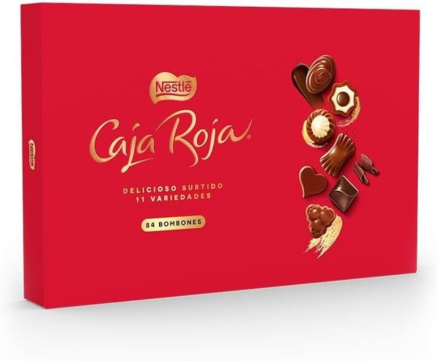 Imagen de la oferta: NESTLÉ CAJA ROJA bombones de chocolate con leche estuche 800g