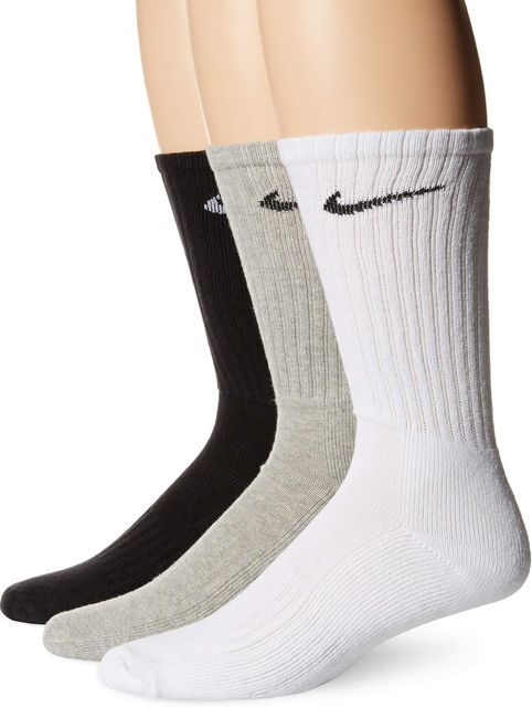 Imagen de la oferta: Nike 3PPK Value Cotton Crew - Calcetines unisex