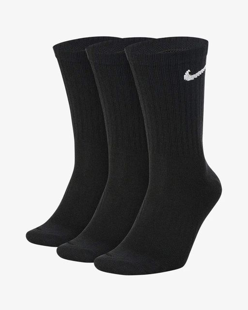Imagen de la oferta: Nike 3PPK Value Cotton Crew-SMLX - Pack 3 Pares de Calcetines para Hombre