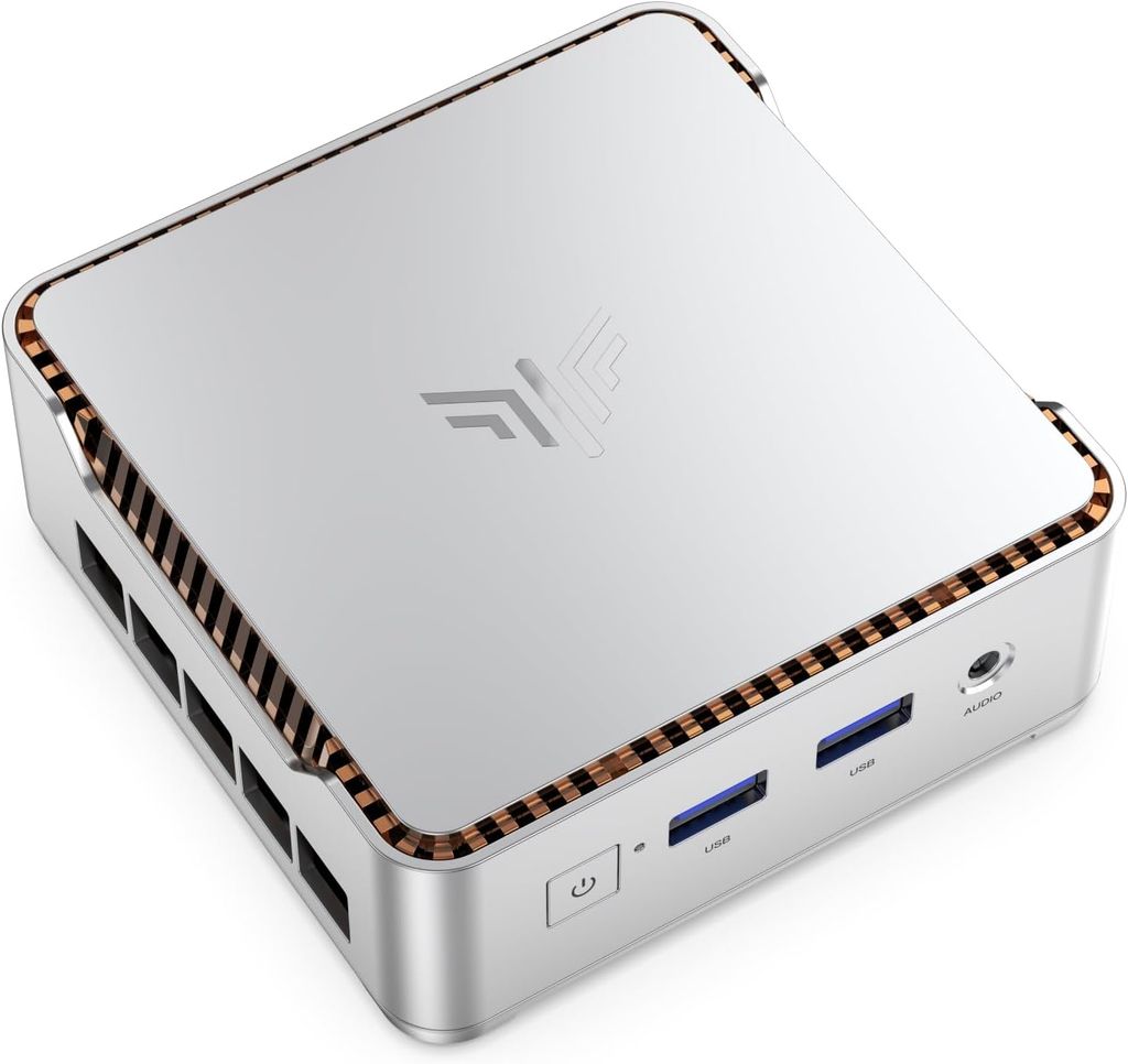 Imagen de: NiPoGi Essenx E2 Mini PC W-11 Pro,Ιntel Alder Lake Ν95(hasta 3.4GHz),16GB DDR4/256GB SSD,Mini Ordenadore 4K@60Hz Dual Display con HDMI/DP/WiFi/BT,Mini Computadora para Negocios/Escuela 0.27KG Solo