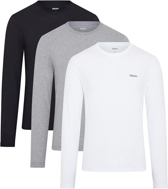 Imagen de la oferta: DKNY Warriors Camiseta de Hombre Hombre (Pack de 3)