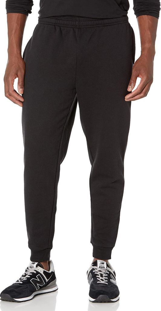 Imagen de: Amazon Essentials Hombre Pantalones Deportivos Holgados, Forro Polar, Ajuste Cómodo