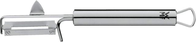 Imagen de la oferta: WMF Profi Plus - Pelador de Verduras con Hoja Pendular de 19 cm, de un solo filo, pelador de verduras Acero Inoxidable Cromargan parcialmente mate, Apto para lavavajillas