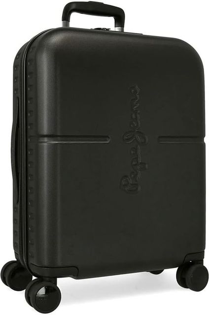 Imagen de la oferta: Pepe Jeans Highlight, Maleta de Cabina, Equipaje, Interior con Dos Compartimentos, Fabricada en ABS Material Resistente y Ligero, 4 Ruedas giratorias, Cierre TSA Integrado Puerto USB Integrado