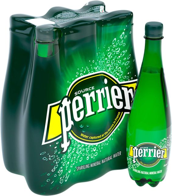 Imagen de la oferta: Perrier Agua mineral natural con gas, 6 x 1 litro