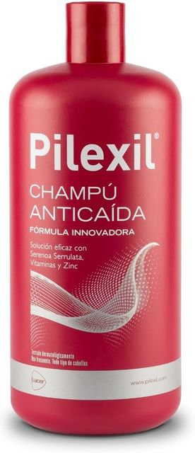 Imagen de la oferta: PILEXIL ANTICAIDA - Champú Anticaída 900 ml, Tratamiento de Uso Frecuente, Frena la Pérdida del Cabello, Normaliza su Ciclo, Gran Eficacia, para Hombres y Mujeres