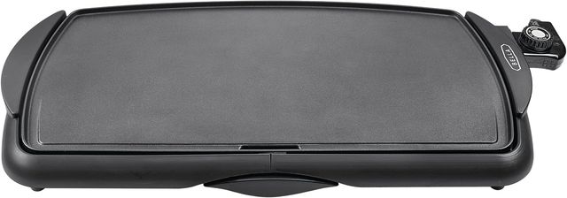 Imagen de la oferta: BELLA Plancha Eléctrica de Cerámica de Titanio Antiadherente, Gran Superficie de Cocción Sumergible y Bandeja Grasa Extraíble, Temperatura Regulable, Sin PTFE y PFOA, 27cm x 51cm, Negro