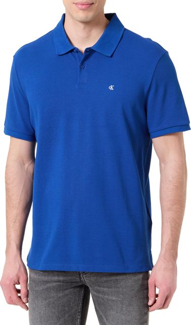 Imagen de la oferta: Calvin Klein Polo de Manga Corta Hombre Monogram Pique de algodón