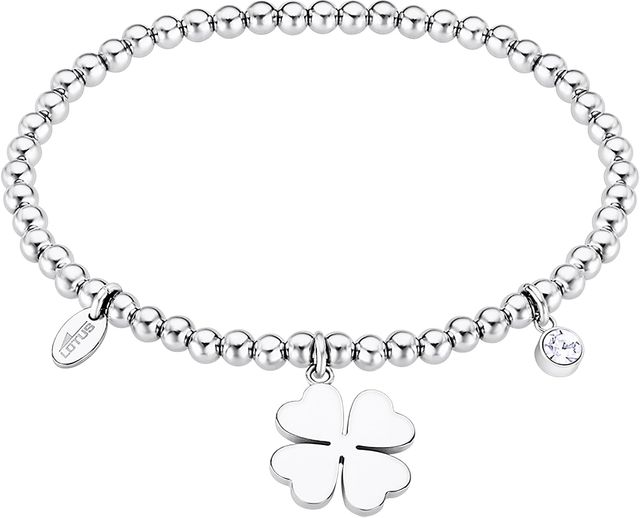 Imagen de la oferta: LOTUS STYLE Pulsera Acero Inoxidable Mujer LS2170 - Pulsera Trébol 4 Hojas, Cruz, Árbol de la Vida, Mano de Fátima, Infinito - Amuleto de la Suerte - Pulido y Acabado Refinado - Regalo de Cumpleaños