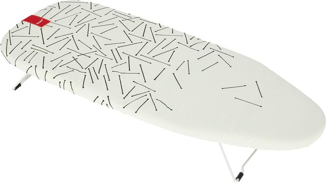 Imagen de la oferta: Rayen | Tabla de Planchar de sobremesa | Mínimo Espacio Plegado | con Malla metálica | Válida para Colgar | Medidas: 73,5 x 31,5 cm | Estampado