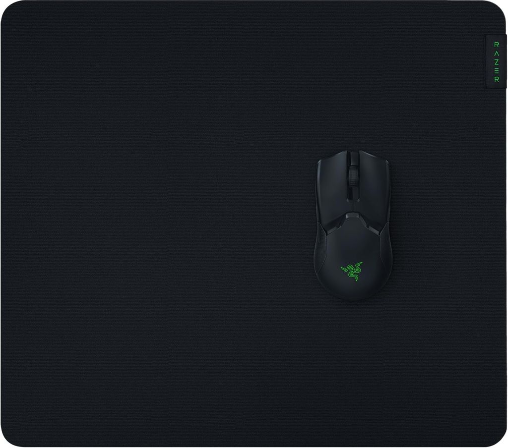 Imagen de: Razer Gigantus V2 Large - Alfombrilla suave Gaming para Ratón, óptima rapidez y control, Medidas 450 x 400 x 3 mm grosor, Goma antideslizante, Tela texturizada de microtejidos, Negro