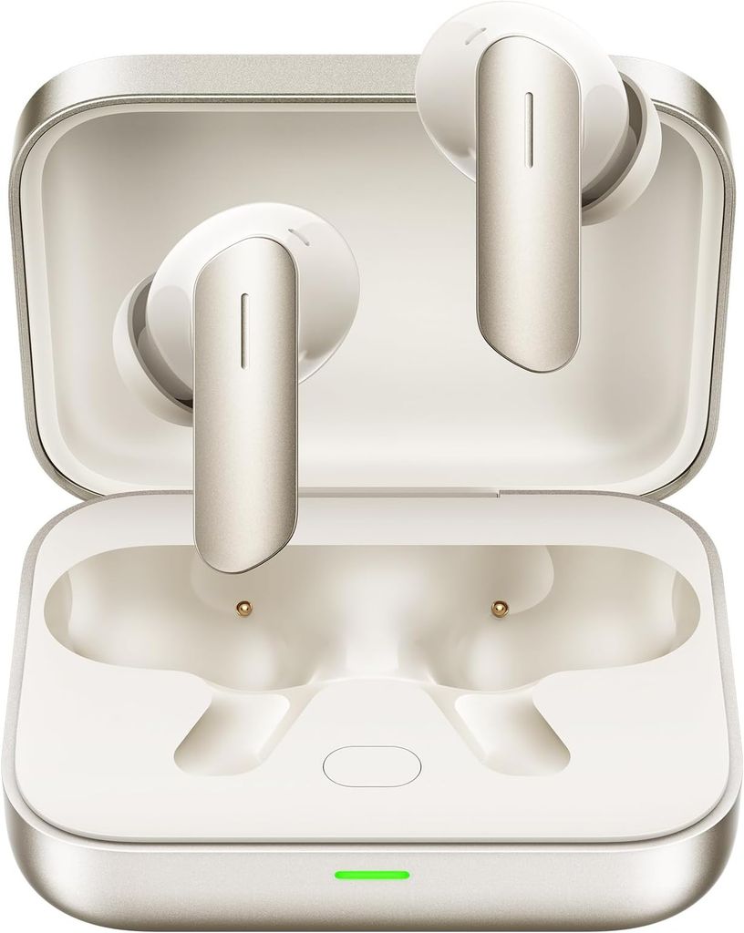 Imagen de: realme Buds Air 7 - Auriculares True inalámbricos, Driver Bass Mega Titanizado de 12,4 mm, ANC Inteligente de 52 dB, Audio Hi-Res & LHDC 5.0, autonomía hasta 52 Horas, Sonido Espacial 360°, Marfil