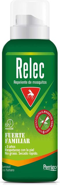 Imagen de la oferta: Relec Fuerte Familiar Aerosol Antimosquitos, Repelente de Mosquitos 125 ml, Eficaz Contra El Mosquito Tigre, Eficacia y Protección Contra las Picaduras de Mosquitos en Zonas Templadas