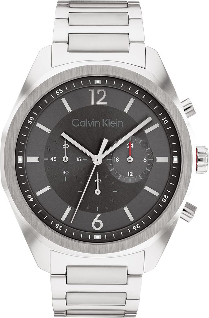Imagen de: Calvin Klein Reloj Cronógrafo de Cuarzo para Hombre Colección CK Force con Correa de Acero Inoxidable