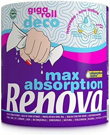 Imagen de la oferta: Renova Rollo de Cocina (Gigaroll Decorado) , 1 unidad