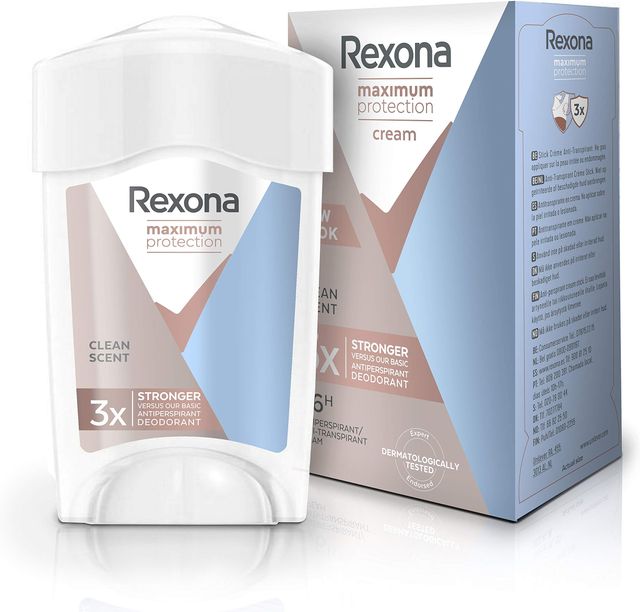 Imagen de la oferta: Rexona Maximum Protection Crema Antitranspirante Clean Scent 45 ml