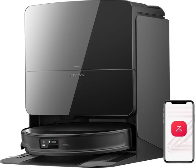 Imagen de la oferta: roborock Saros 10R Robot Aspirador 22000Pa Succión con mopa, Cuerpo Ultrafino de 7,98 cm, Obstáculo Extremo de 4 cm, Sin enredos, FlexiArm Riser, Vaciado Automático, Secado con Aire Caliente, Negro