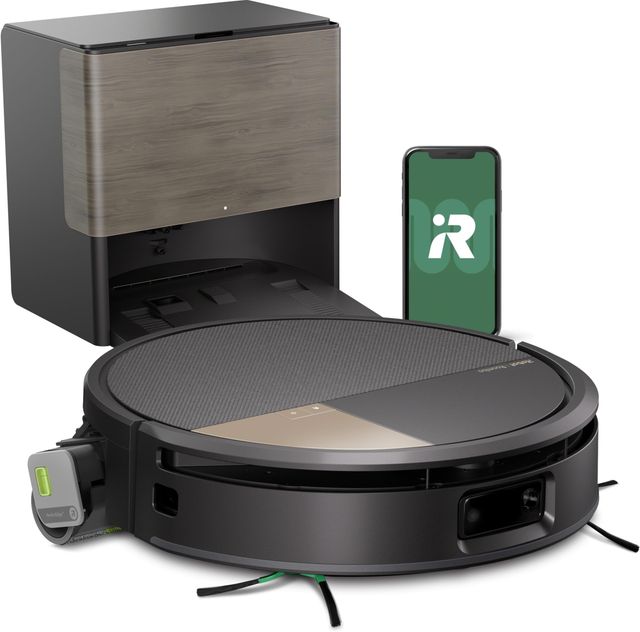 Imagen de la oferta: iRobot Roomba MAX 705 Combo con Base AutoWash multifunción y Agua Caliente, Rodillo de fregado PowerSpin Extensible, Cubierta Protectora, cepillos Dobles, fregado y Secado con Calor, LiDAR 3D con IA