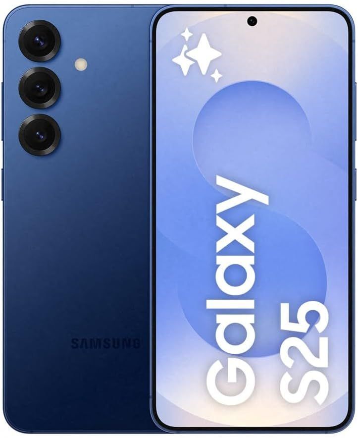 Imagen de: Samsung Galaxy S25 128GB Teléfono Móvil con IA, Galaxy AI, 12GB RAM, Cámara 50MP, Dual SIM, IP68, Garantía del Fabricante 3 Años + 1 Año Extra, Color Azul Marino (Versión Española)