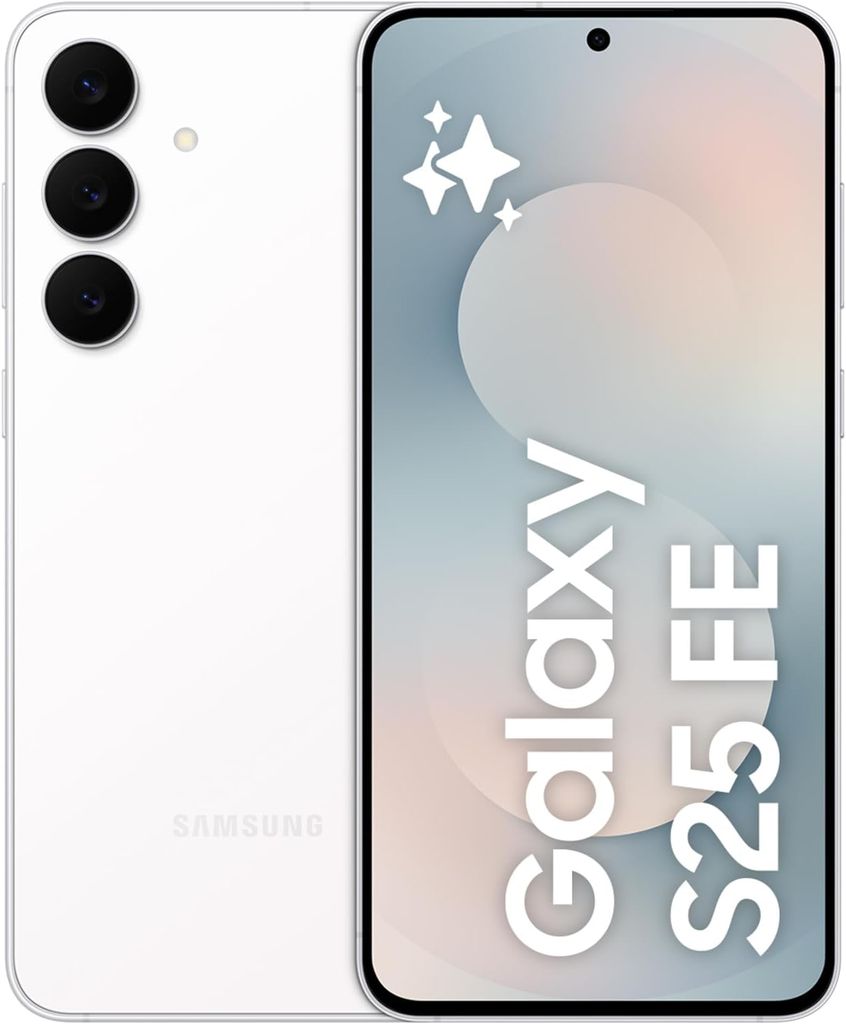 Imagen de: Samsung Galaxy S25 FE 512GB, Teléfono Móvil con IA, Marco Ligero 7,5mm, Pantalla FHD+ 6,7", Cámara 50MP, Exynos 2400, 8GB RAM, Garantía Fabricante 3 Años + 1 Año Extra, Blanco (Versión Española)