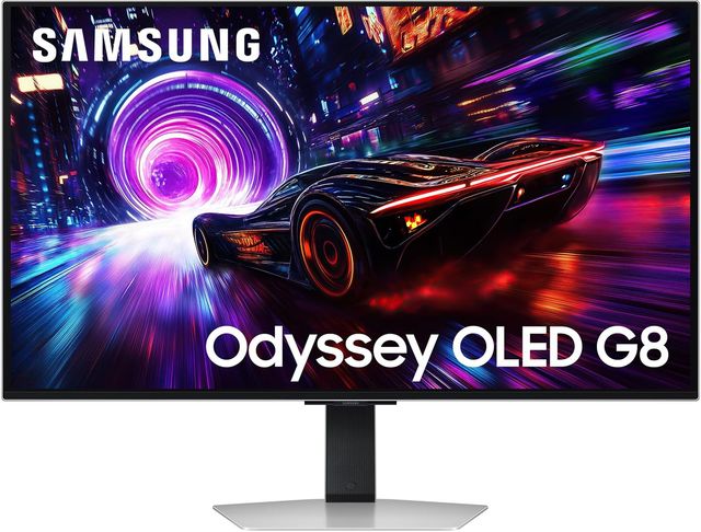 Imagen de la oferta: Samsung LS32FG816SUXEN, Monitor Gaming Odyssey OLED G8 G81SF de 32" 4K (3840 x 2160, 16:9, 240Hz, 0.03ms(GTG), 4K, FreeSync Premium Pro, Glare Free, Burn-in Safeguard, VESA DisplayHDR TrueBlack 400